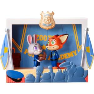 Слепая коробка с героями безумного города животных маркер момент POP MART