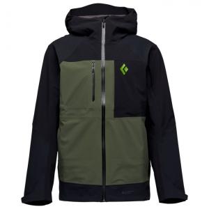 Функциональная куртка m recon stretch pro shell black - tundra - s Black Diamond