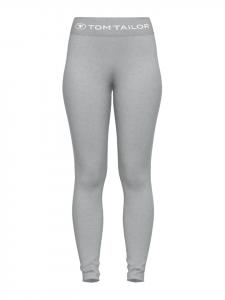 Леггинсы Manila в цвете серо-средний меланж Tom Tailor