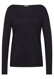 Базовый свитер STREET ONE Sweater, темно-синий