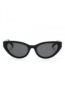 Солнцезащитные очки Miu Miu Eyewear с логотипом, черный