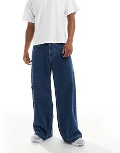 Джинсы Hollister Baggy Big светло-голубого цвета