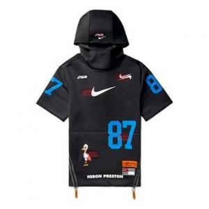 Толстовка Men's Nike x Heron Preston Crossover Rugby Jersey Black, черный