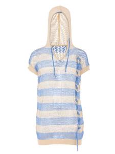 Женский свитер светло-бежевого джинсового цвета faina