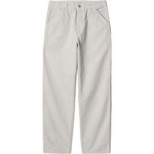 Брюки с усилением на одном колене Carhartt WIP, серый/белый