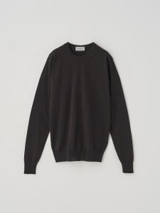 Вязаный пуловер с круглым вырезом и длинными рукавами | DILLIE | 30G Современный крой