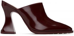 Мюли Cha-Cha цвета бордо Bottega Veneta