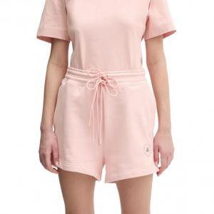 Шорты с принтом логотипа Stella McCartney Adidas, розовый