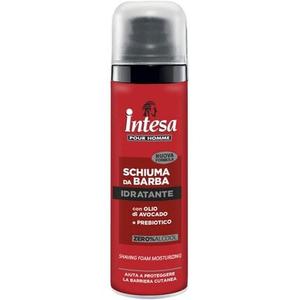 Pour Homme Nuova Formula увлажняющий мусс для бороды с маслом авокадо и пребиотиками, 50 мл, дорожный размер, Intesa