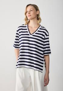 Футболка с принтом Anna Field by Zalando, темно-синий