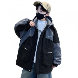 Утепленная куртка для детей 3-7 лет PROTECTCAMEL, черный