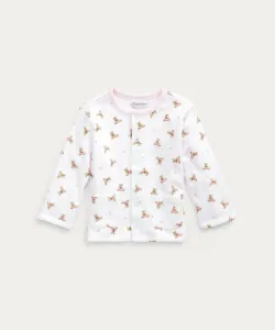 (Детская) Двусторонняя хлопковая куртка Polo Ralph Lauren, цвет 100 White