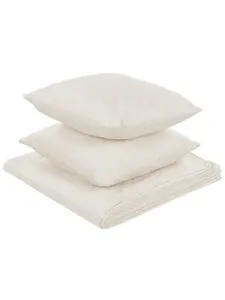 Пуховое одеяло Beliani 3 tlg Tages RUDKHAN, бежевый