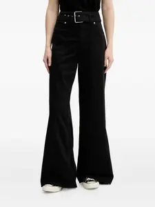 Брюки с поясом HUGO, черный