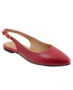 Эвелин Туфли на плоской подошве Trotters, красный