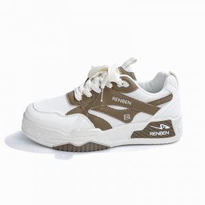 RENBEN Нескользящие, дышащие, увеличивающие рост низкие кроссовки для скейтбординга, мужские, цвета хаки