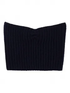 Рифленый топ-бандо Prada, черный