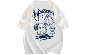 Футболка для пары Унисекс HYPASCENT, белая