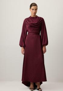 Платье Touché Privé DRAPED STONE-EDGED, Burgundy/Bordeaux