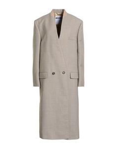 Пальто Couture Moschino, светло-коричневый