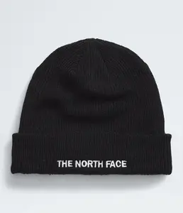 Городская вышитая шапочка The North Face, TNF Black