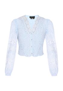 Блуза faina Fashion Look, светло-голубой