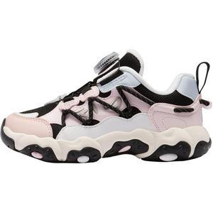 Легкие кроссовки с амортизаторами и низким верхом для детей от 3 до 7 лет FILA KIDS, черный/розовый