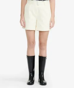 Шорты из хлопковой саржи