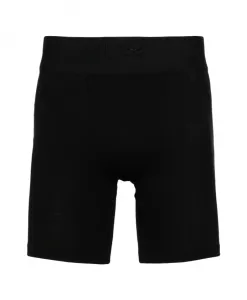 Черные эластичные хлопковые шорты в рубчик Ludovic De Saint Sernin, черный