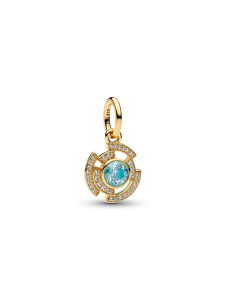 Подвеска-подвеска в виде дугового реактора Marvel Iron Man Pandora, 14-каратное золотое покрытие