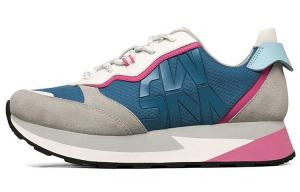 Кроссовки женские с низким верхом серые/синие Skechers