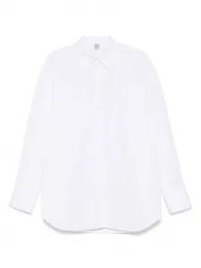 Поплиновая рубашка TOTEME, белый