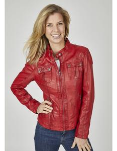 Кожаная куртка 7eleven Tany, красный