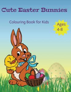 Cute Eater Bunnies: Coulouring book for kids ages 4-8 (Independently published)