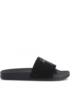 Босоножки Brett с кристаллами Giuseppe Zanotti, черный