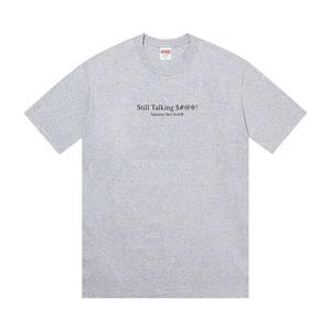 Футболка Supreme Still Talking Tee, Heather Grey