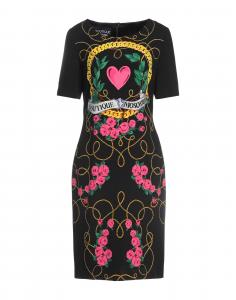 Мини-платье Moschino, черный