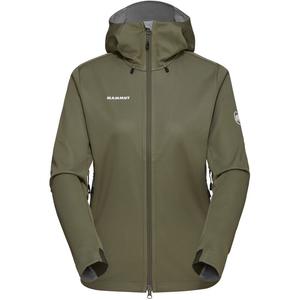 Функциональная куртка Ultimate VII So с капюшоном для женщин Mammut, цвет marsh