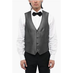 Двухцветный шелковый жилет Corneliani, Bicolor