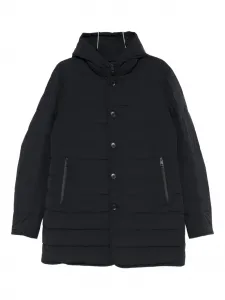 Стеганая куртка с капюшоном Duno, синий