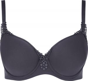 Бюстгальтер без косточек Viania Schalen BH mit Bügel Carola, темно серый
