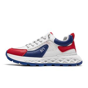 Низкие повседневные туфли мужские Captain illy, White Blue