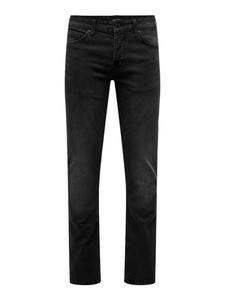 Джинсы узкого кроя Only & Sons, черный