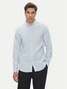 Рубашка облегающего кроя H-Roan-Bd-E-C1 50520283 Boss, голубой