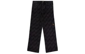 Джинсы унисекс черные Drew House, черный