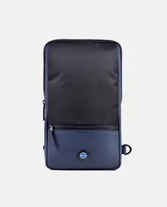 Сумка через плечо из техноматериала с регулируемым нейлоновым ремешком Bellido, черный