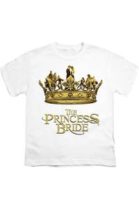 Футболка с коротким рукавом "Корона невесты" для детей Gildan, белый