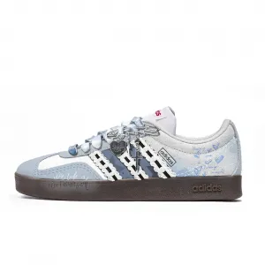 Adidas Neo VL Court 2.0 Free Panda, Cool Blue нескользящие и дышащие низкие скейтборд кроссовки unisex синий серый
