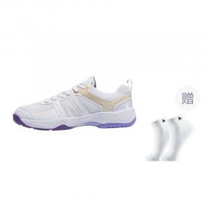 Kawasaki Коллекция Panda Puff амортизирующие износостойкие дышащие нескользящие низкие кроссовки унисекс бежево-желтые - фиолетовые Freedom+спортивные носки