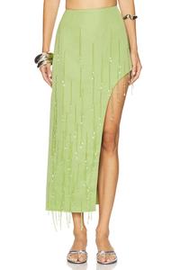 Юбка Giada Delfi, green